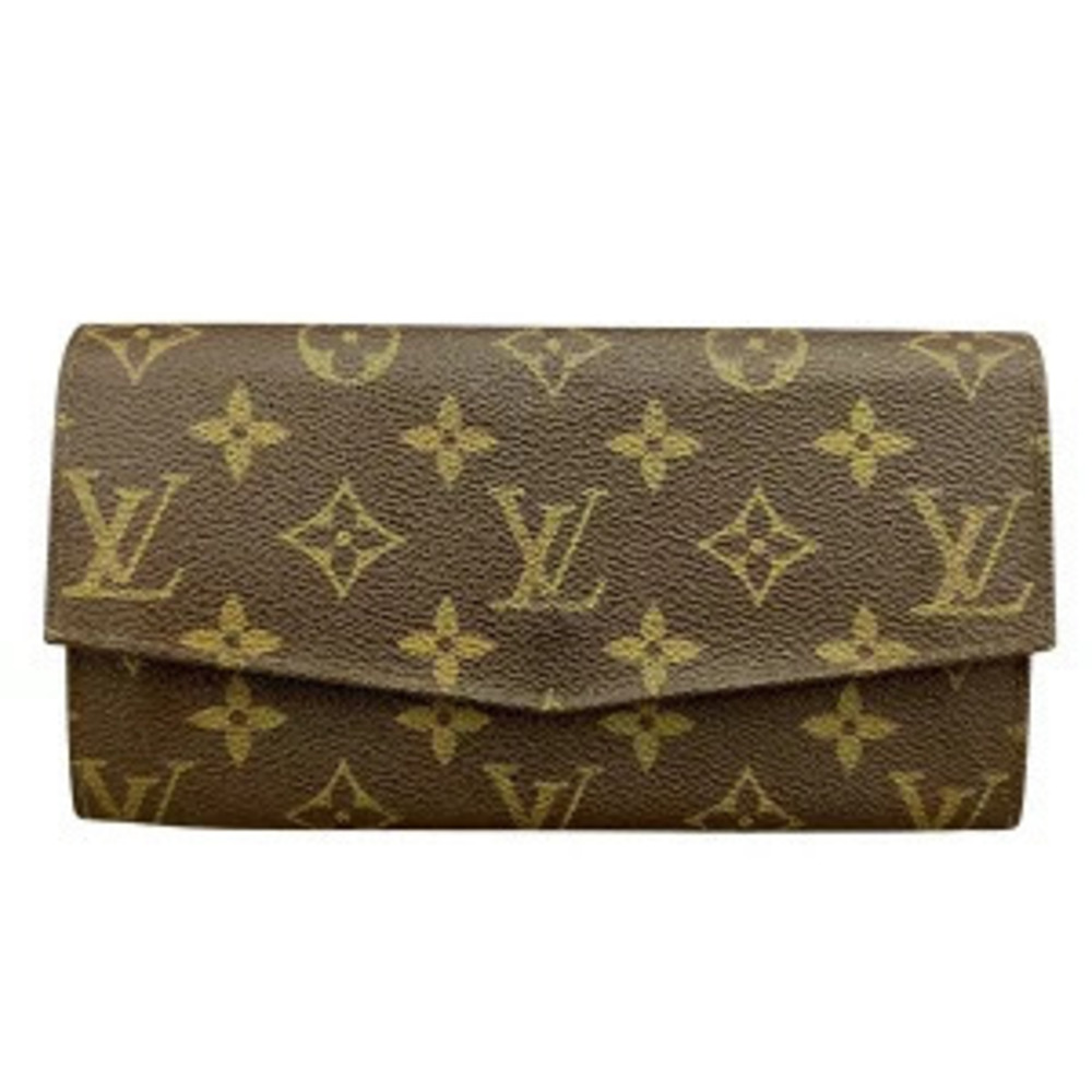 Louis Vuitton Monogram Pochette Portemonnaie Credit Long Wallet